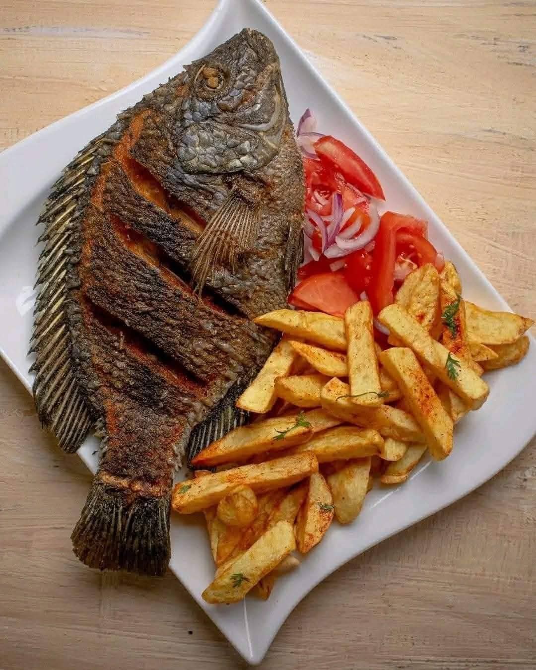 Attiéké Poisson Braisé